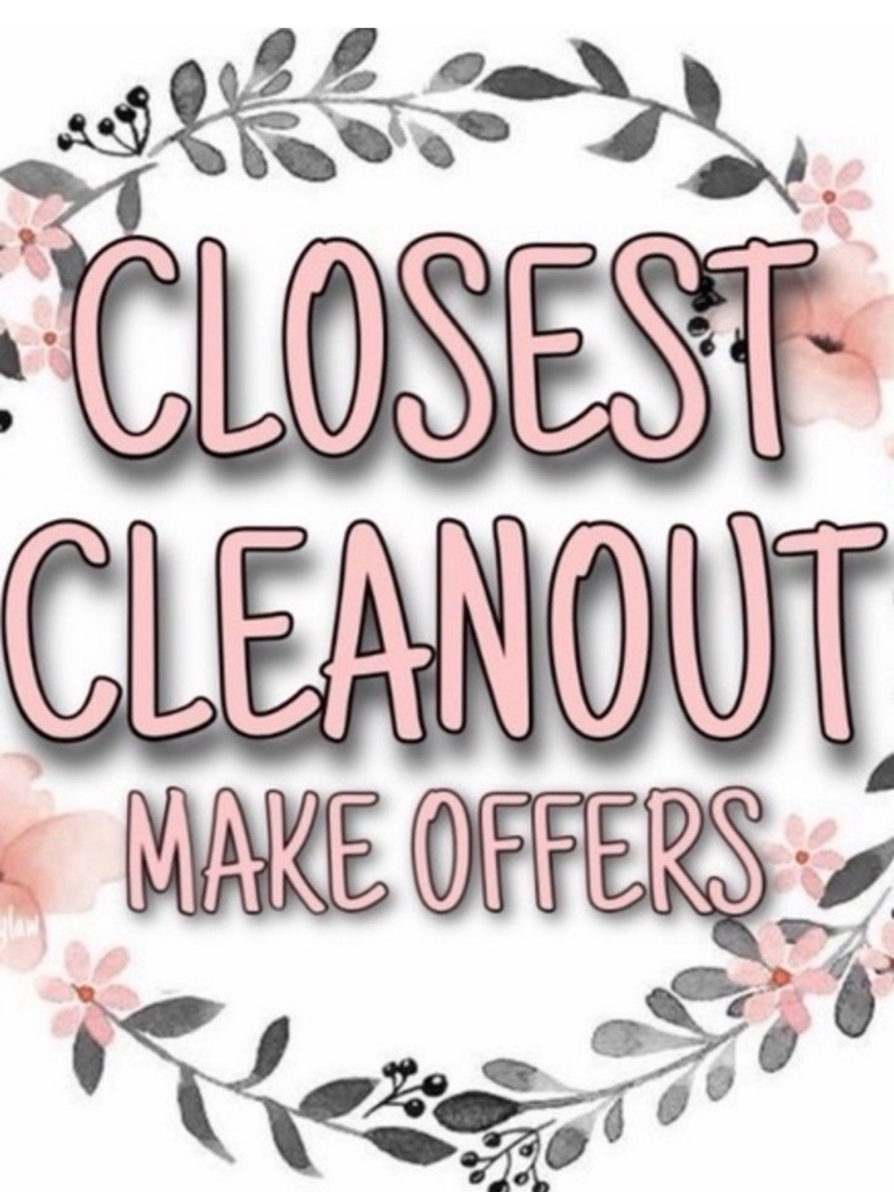 Closet Cleanout - Make Offers